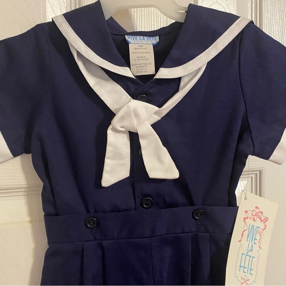 NWT Vive‎ le Fete Sailor Outfit - Picture 4 of 7
